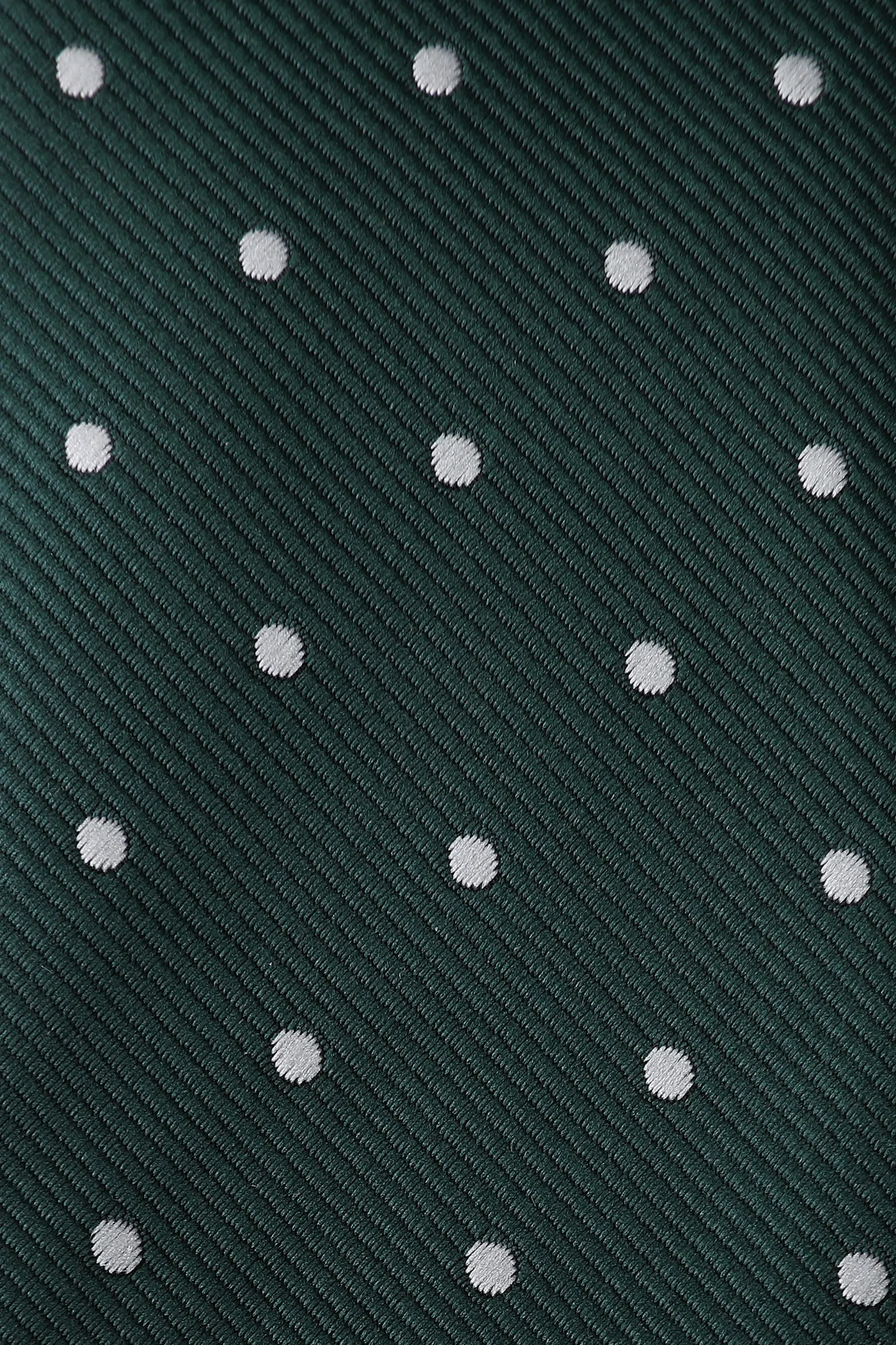 Green Polka Dot Kids Tie