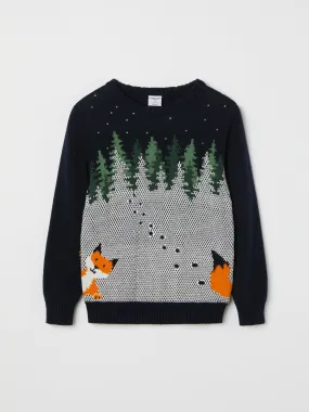 Friendly Kids Fox Jumper