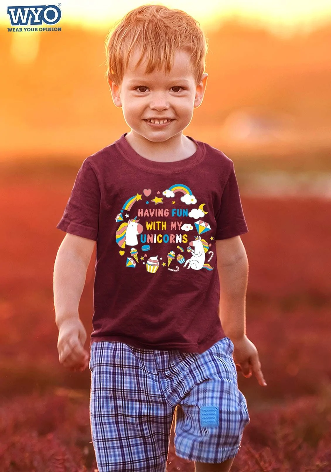 Fun Unicorns Kids T-Shirt