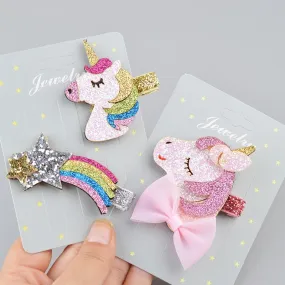 Cartoon Hair Clips for Girls Kids Fashion Barrettes Hairpins Hair Accessories Drop Shipping 43