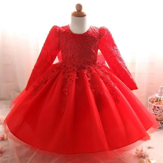 Girls Dresses, Baptism, Wedding Dresses For Kids 0-2 Yrs