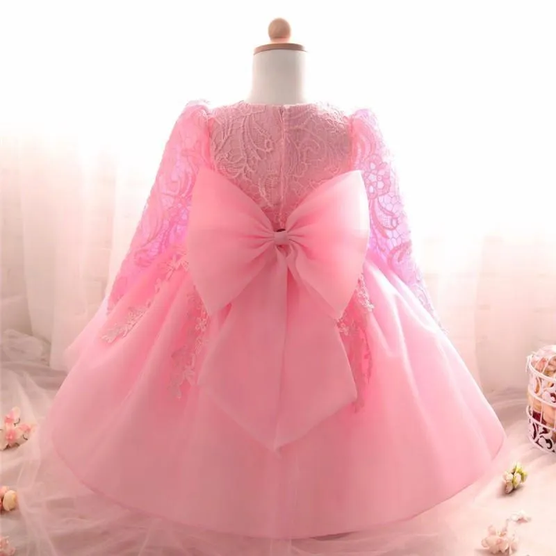 Girls Dresses, Baptism, Wedding Dresses For Kids 0-2 Yrs