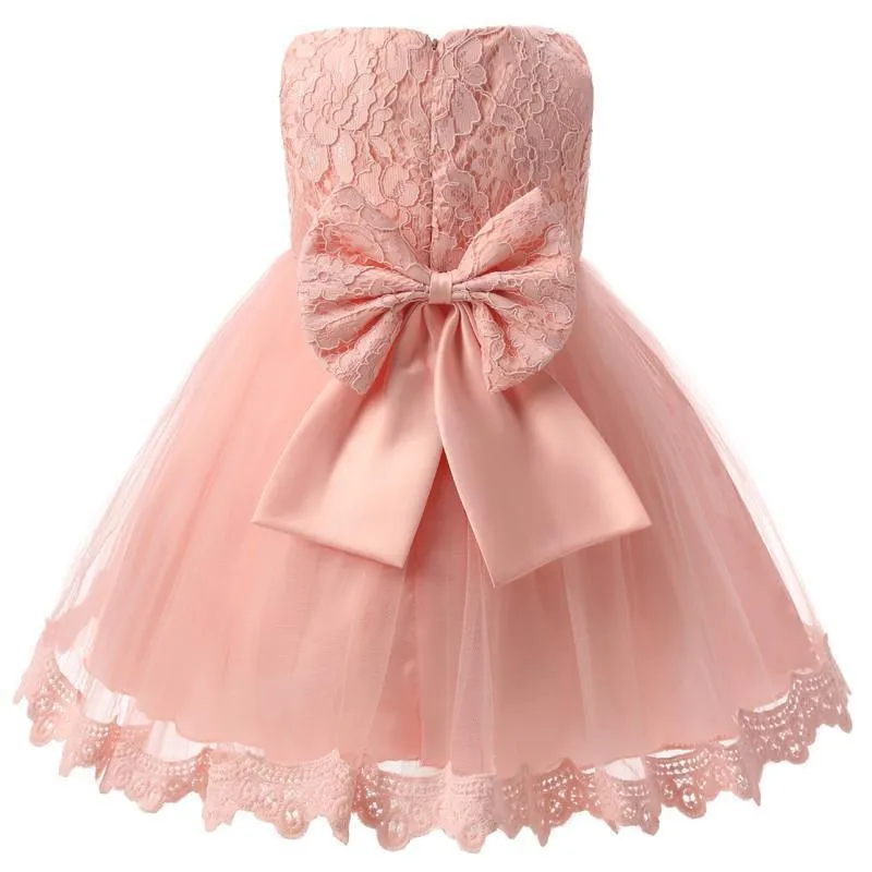 Girls Dresses, Christening, Wedding, Party Dress for Kids 0-2 Yrs