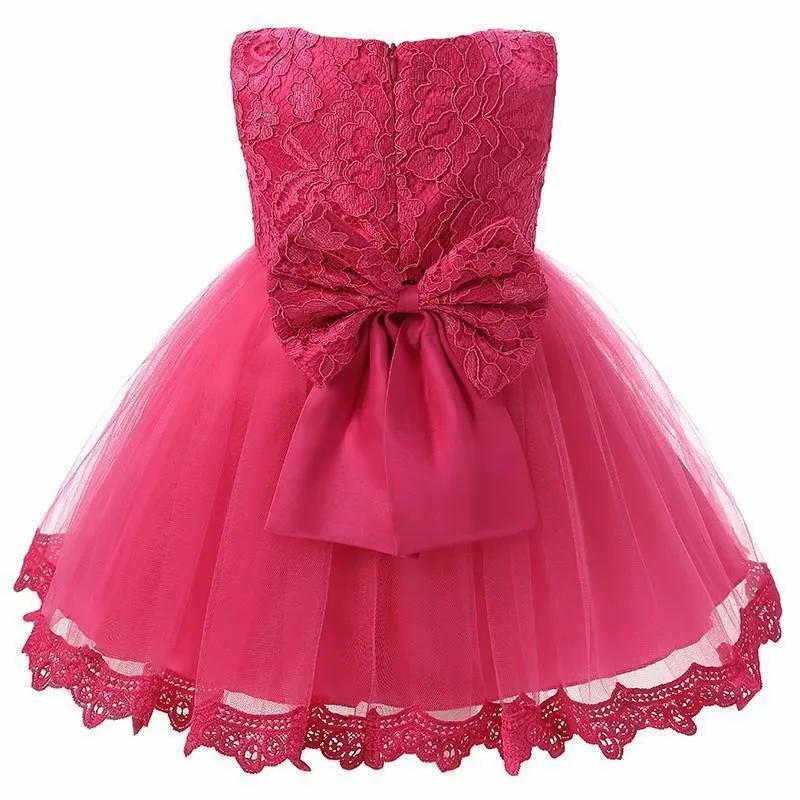 Girls Dresses, Christening, Wedding, Party Dress for Kids 0-2 Yrs