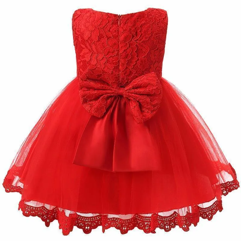 Girls Dresses, Christening, Wedding, Party Dress for Kids 0-2 Yrs