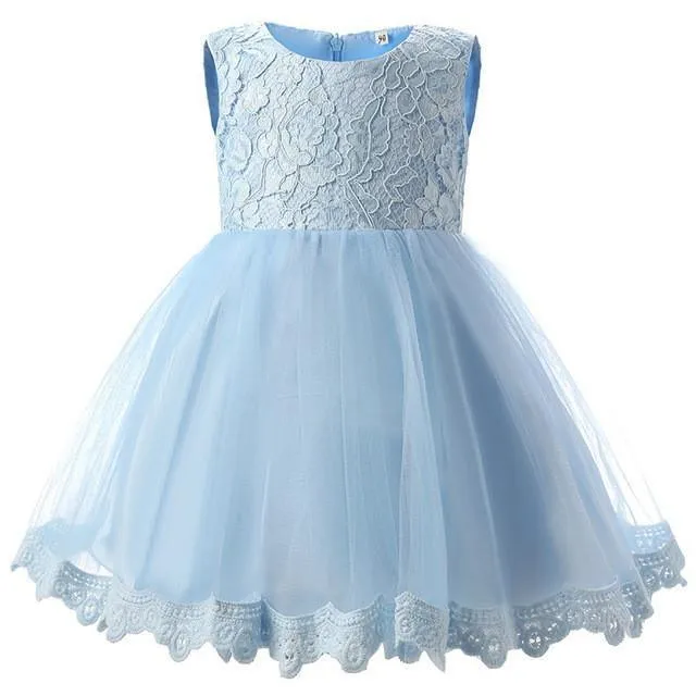 Girls Dresses, Christening, Wedding, Party Dress for Kids 0-2 Yrs