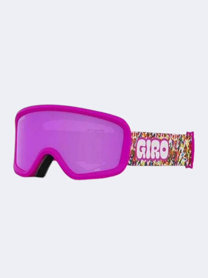 Giro Chico 2 Kids Skiing Goggles Pink Sprinkles/Amber