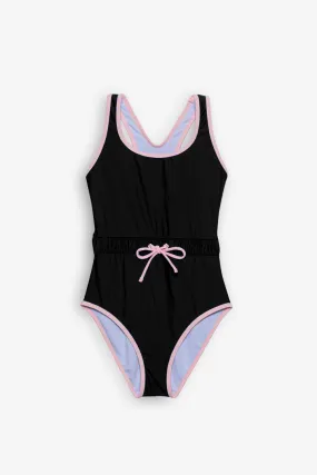 GOTTEX KIDS OCEAN ROUND NECK ONE PIECE SWIMSUIT