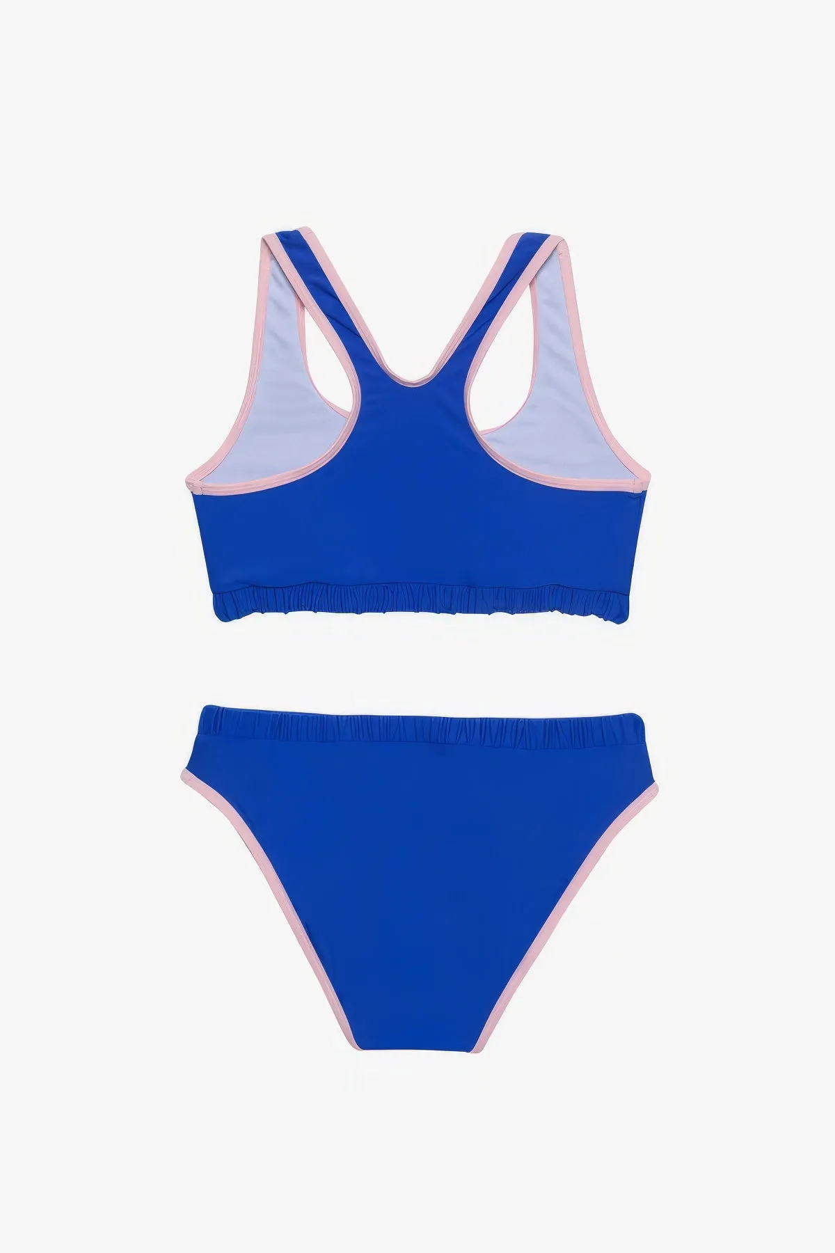 GOTTEX KIDS OCEAN SPORTY ROUND NECK BIKINI TOP AND BIKINI BOTTOM