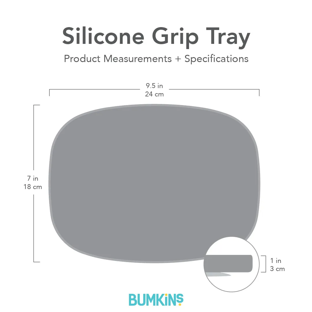 Grey Silicone Grip Tray