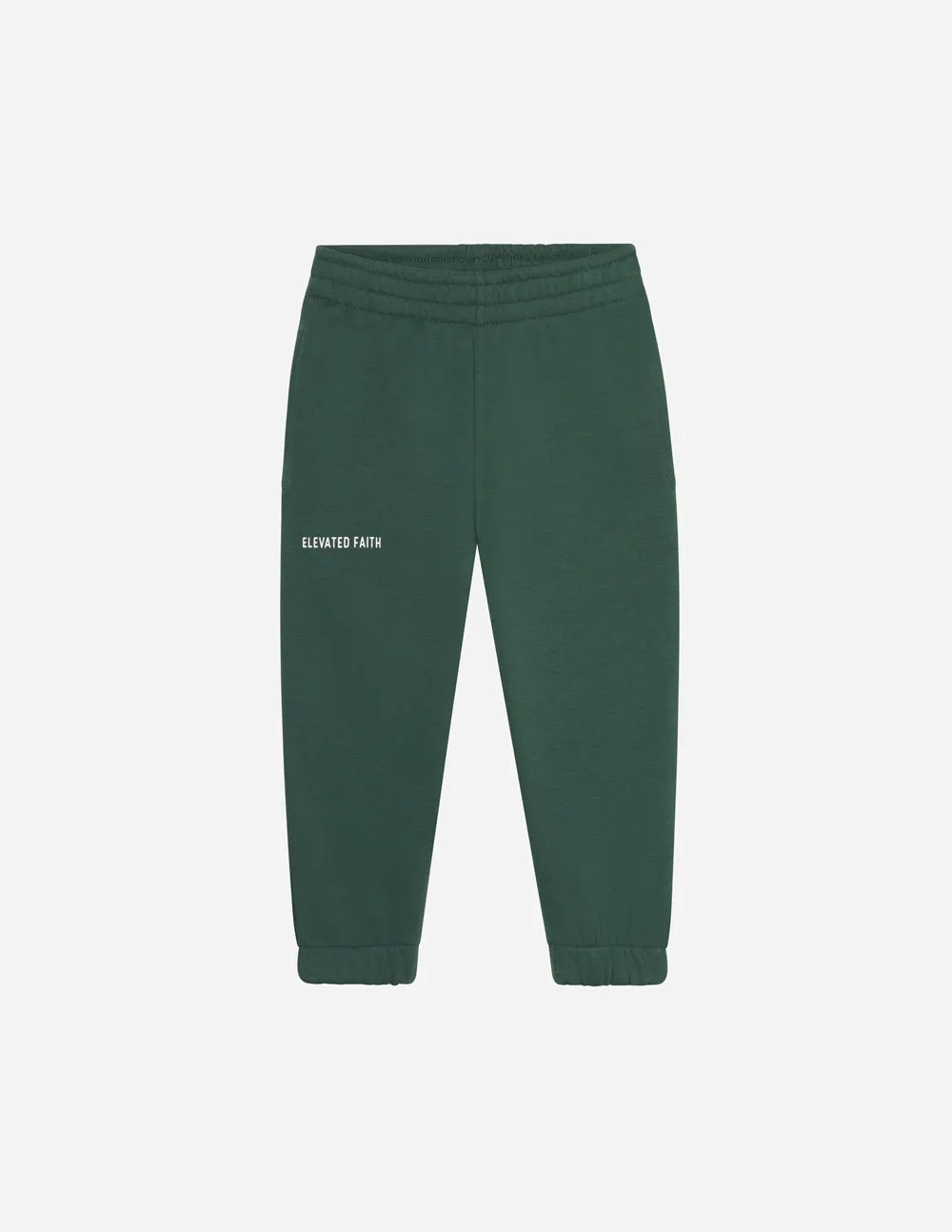 God Is Always With Me Green Children's Sweatpants