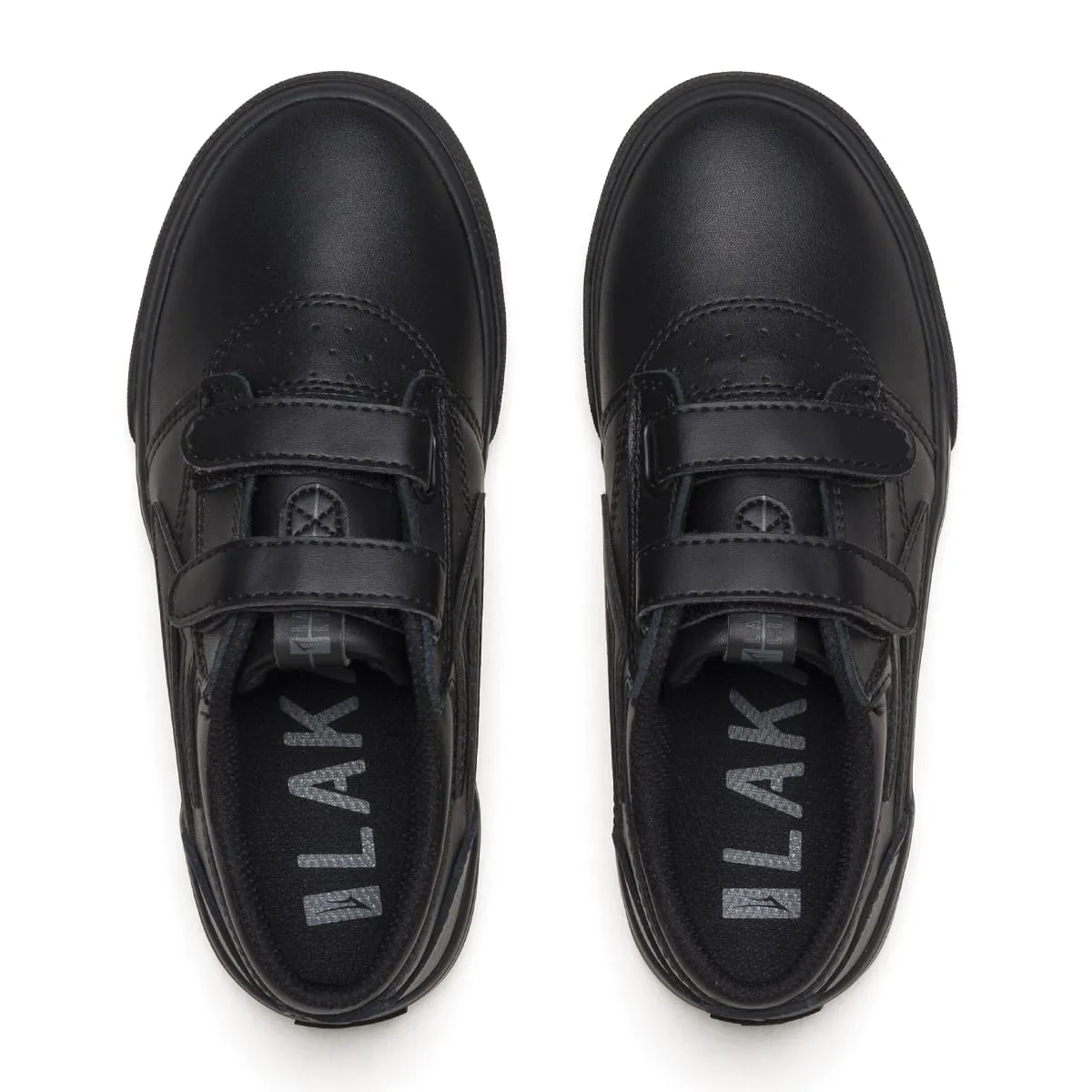 Griffin Kids - Black/Black Leather