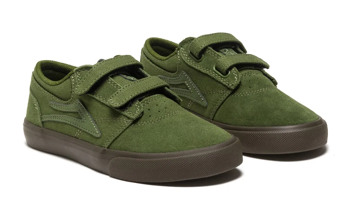 Griffin Kids - Olive/Gum Suede