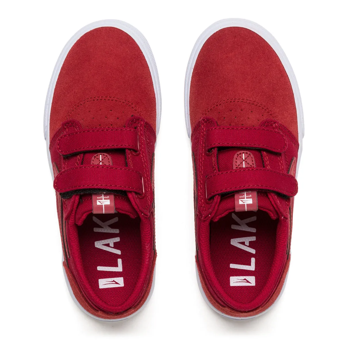 Griffin Kids - Red/Reflective Suede