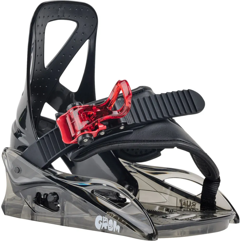 Grom Disc Snowboard Bindings - Kids