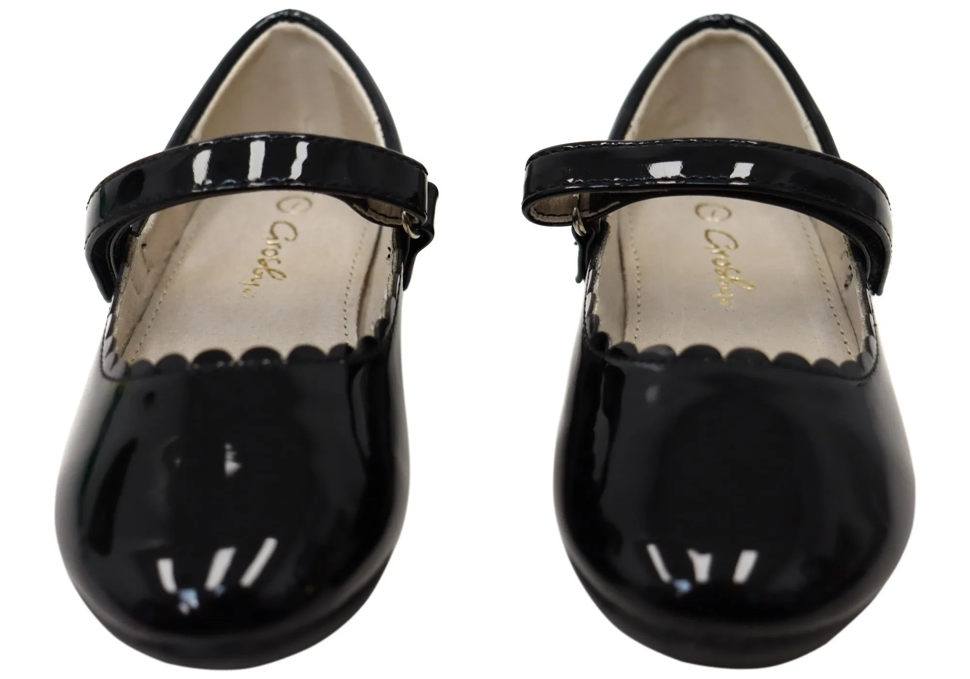 Grosby Roxie Girls Kids Mary Jane Formal Dress Shoes