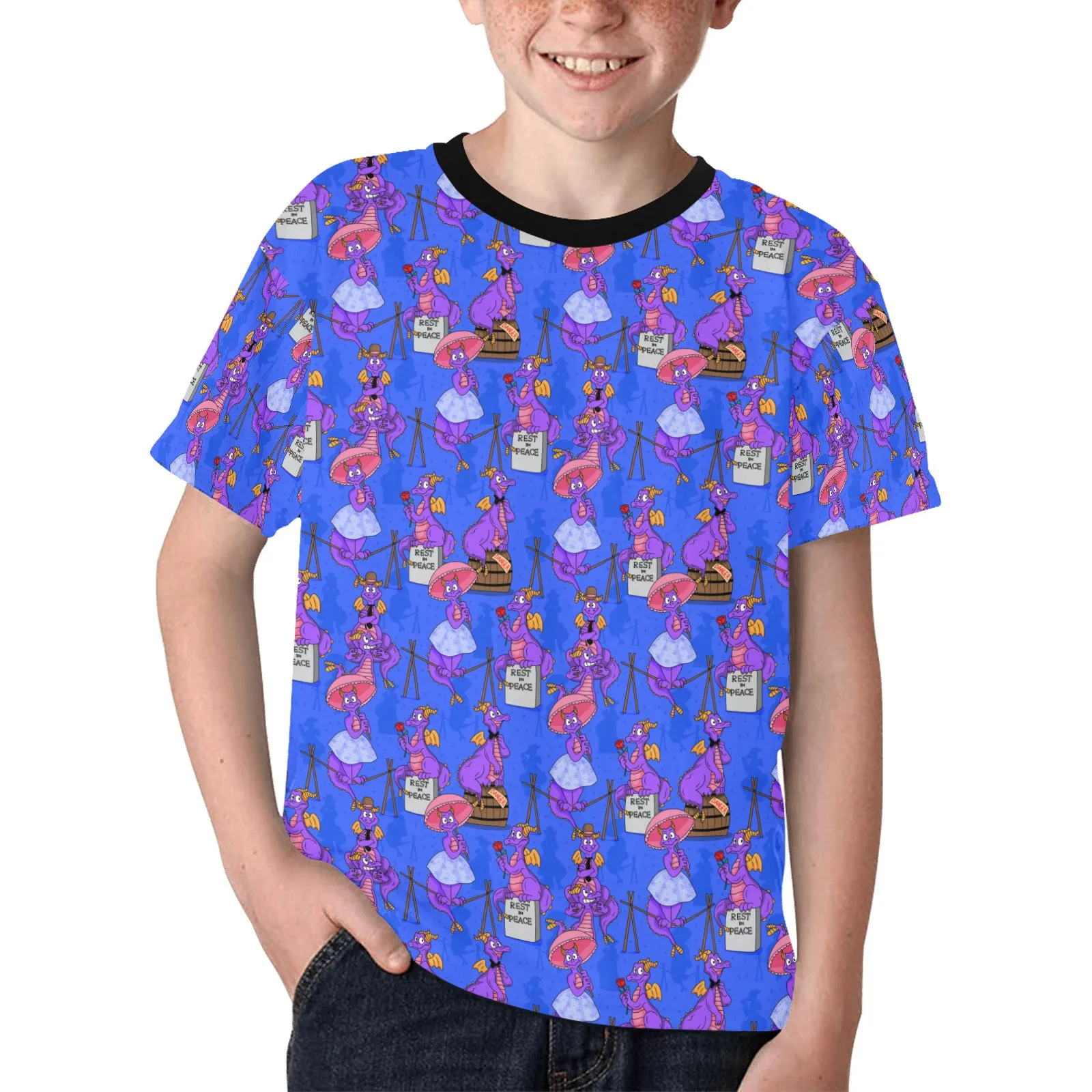 Haunted Mansion Figment Kids' T-shirt