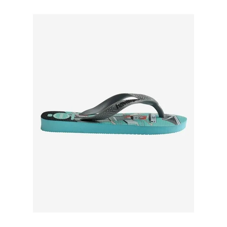 Havaianas Kids Minecraft Flip Flops Grey