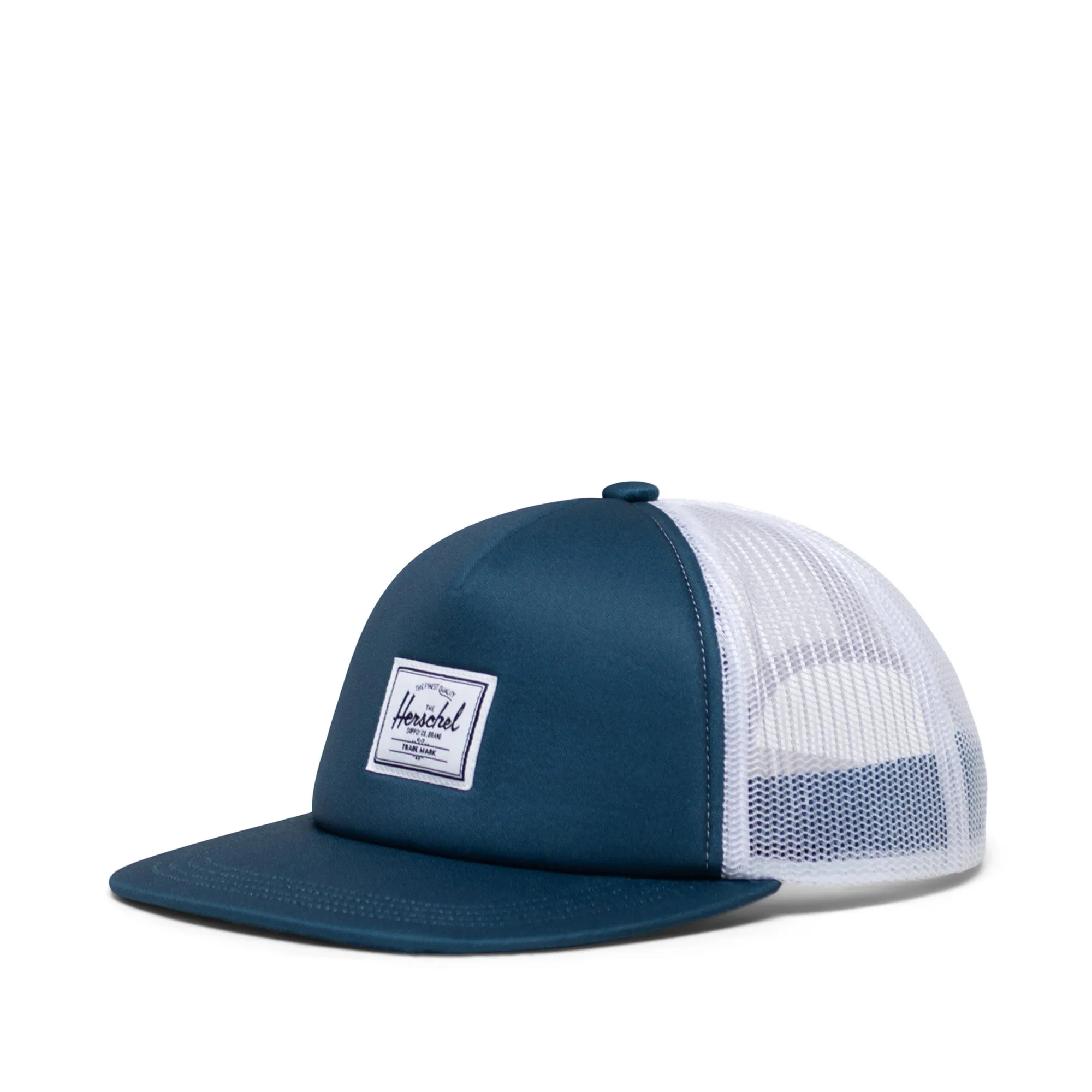 chapeu herschel whaler mesh kids cap legion blue white