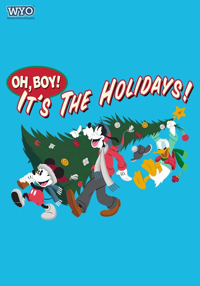 Holiday Mickey Kids T-Shirt