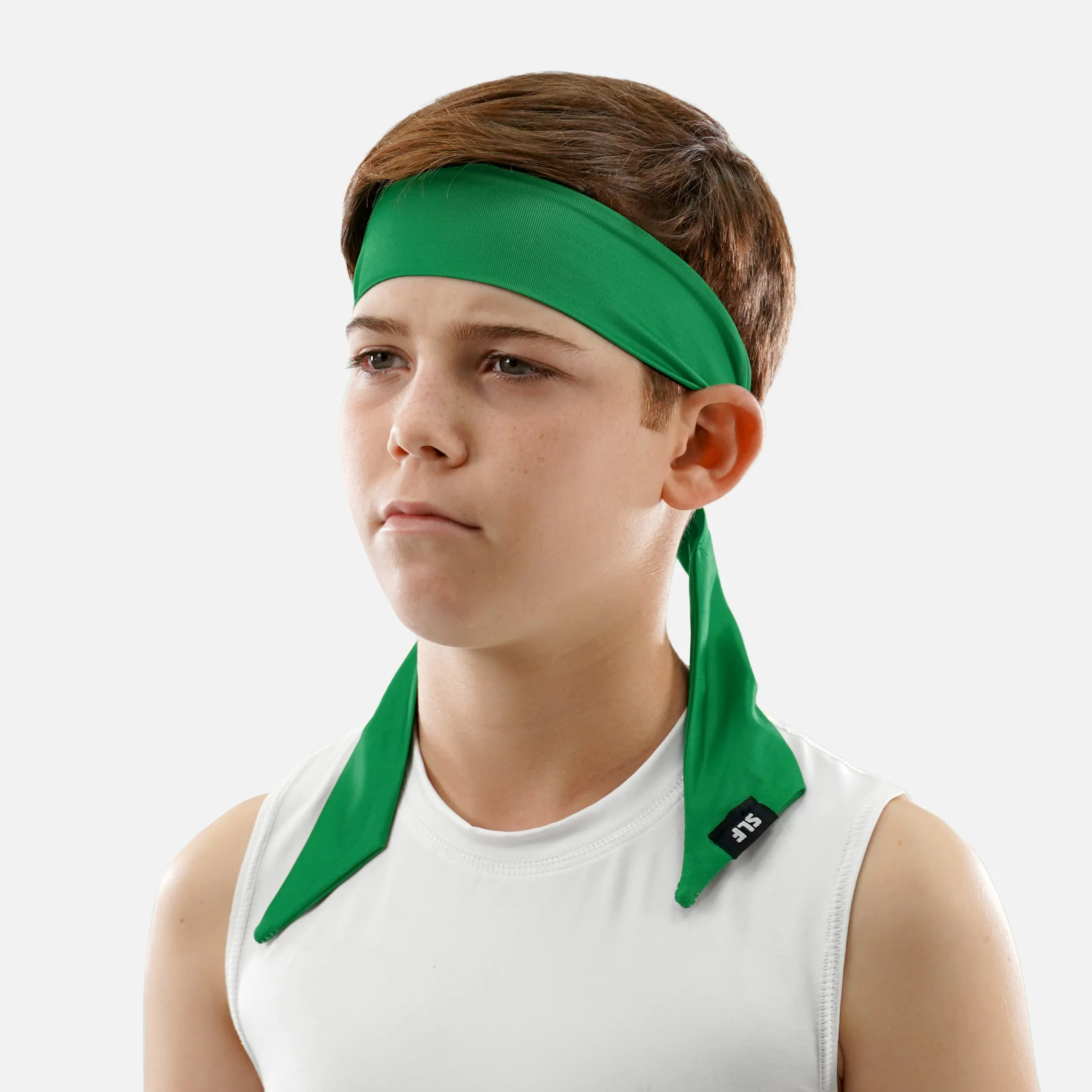 Hue Green Kids Ninja Headband