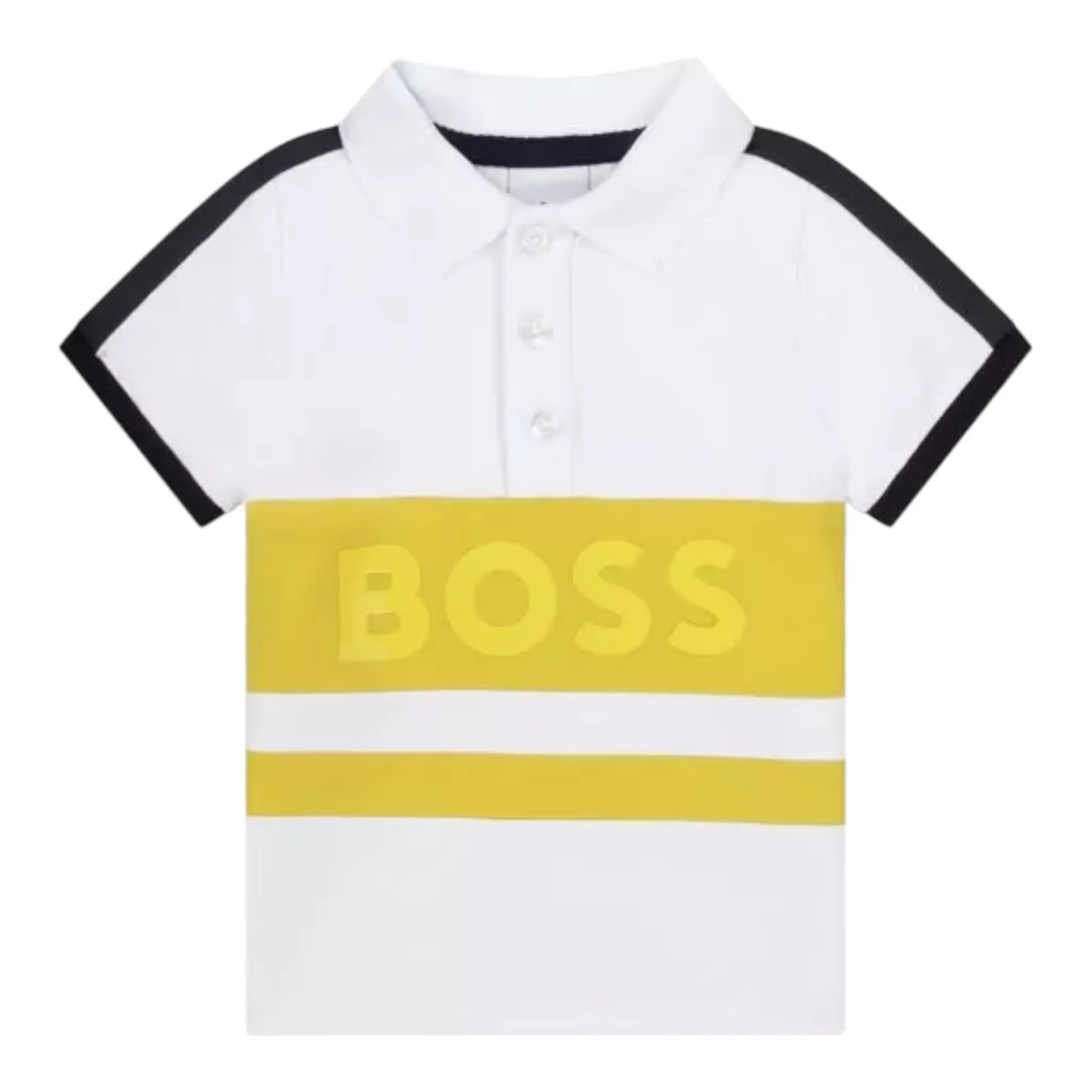 Hugo Boss Kids Colorblock Polo