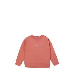 Hugo Boss Kids Girl's Crew Neck Sweatshirt