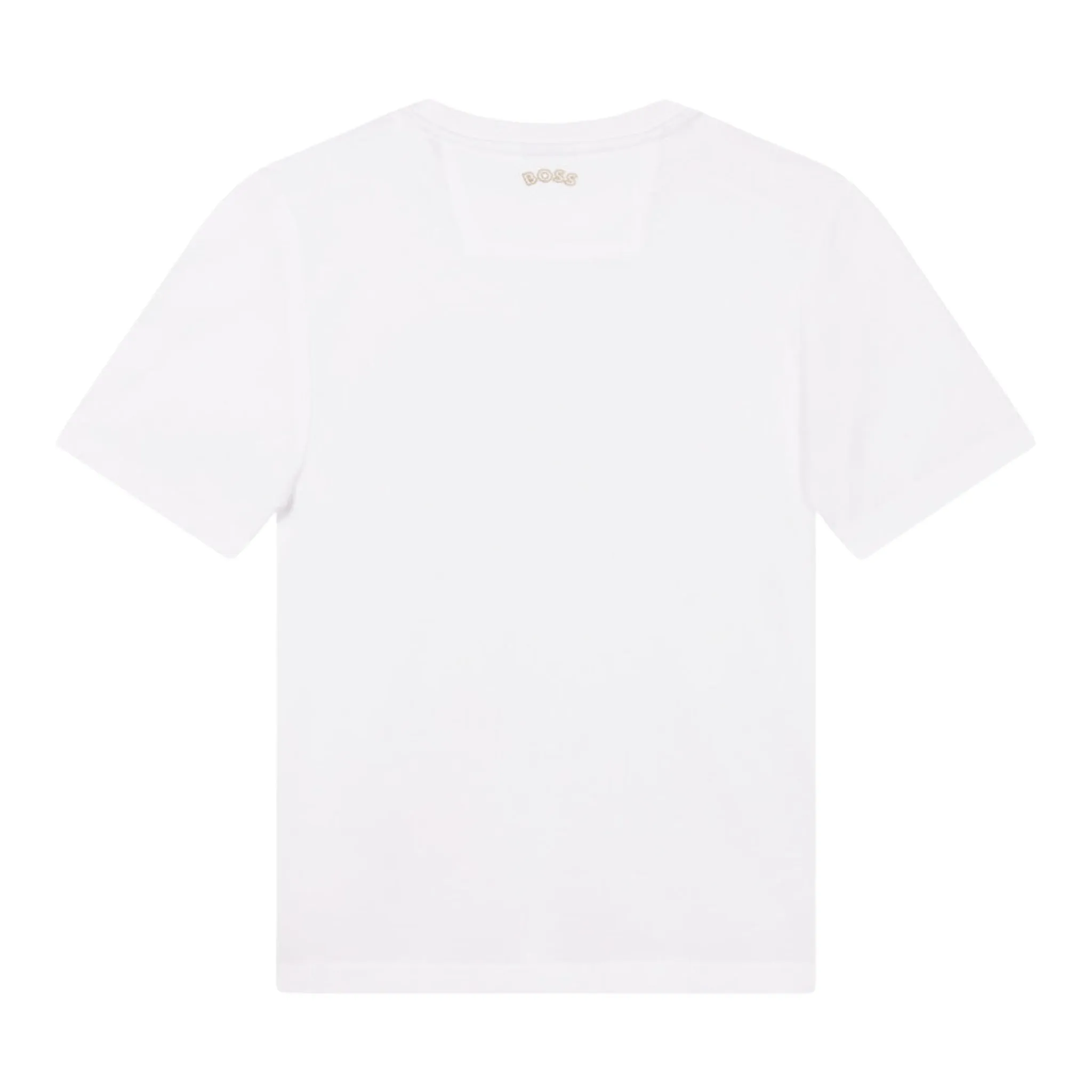 Hugo Boss Kids Gold Bar Graphic Logo T-Shirt