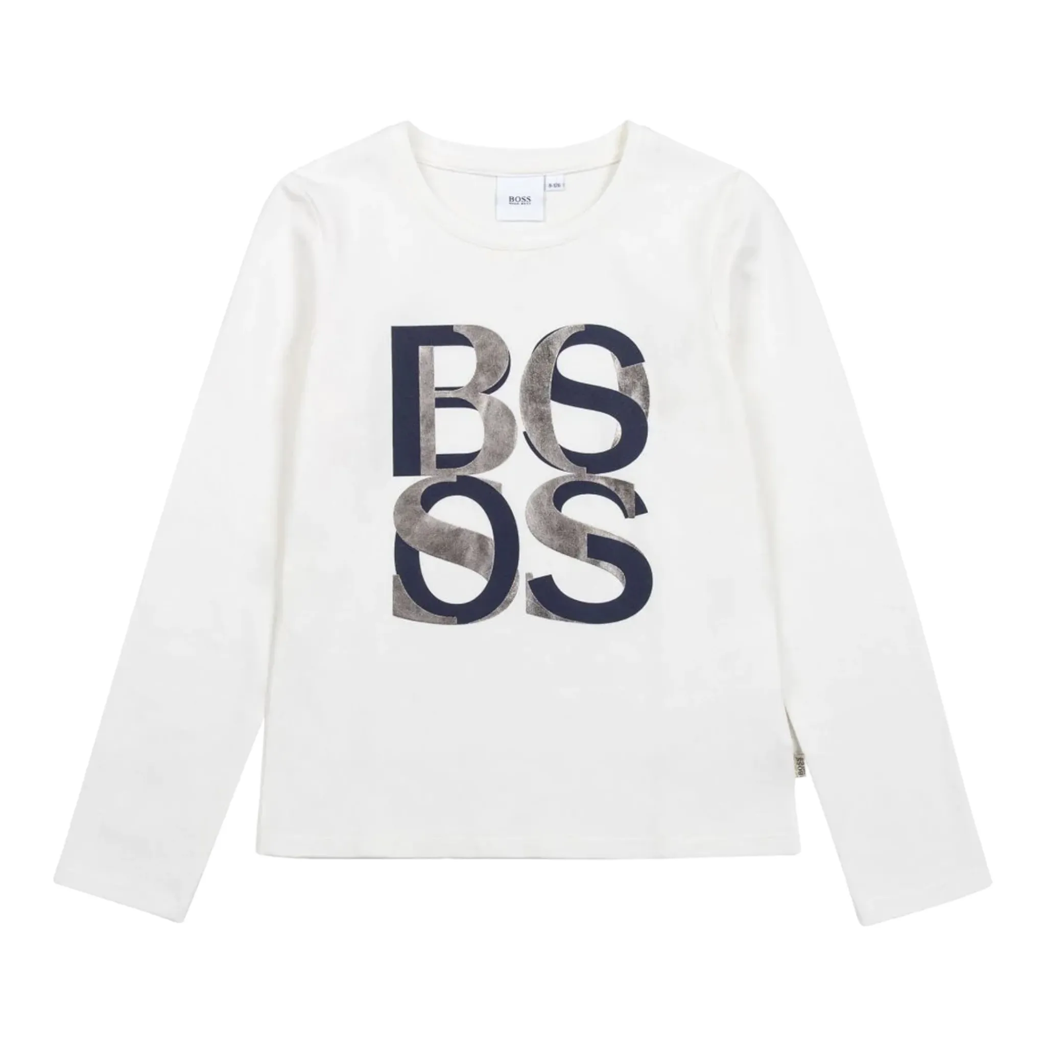 Hugo Boss Kids Long Sleeve Logo T-Shirt