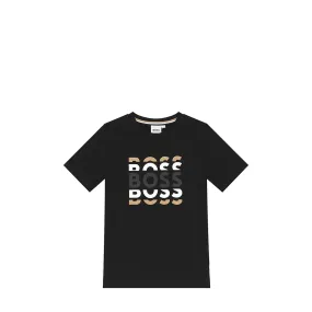 Hugo Boss Kids Multi-Logo T-Shirt