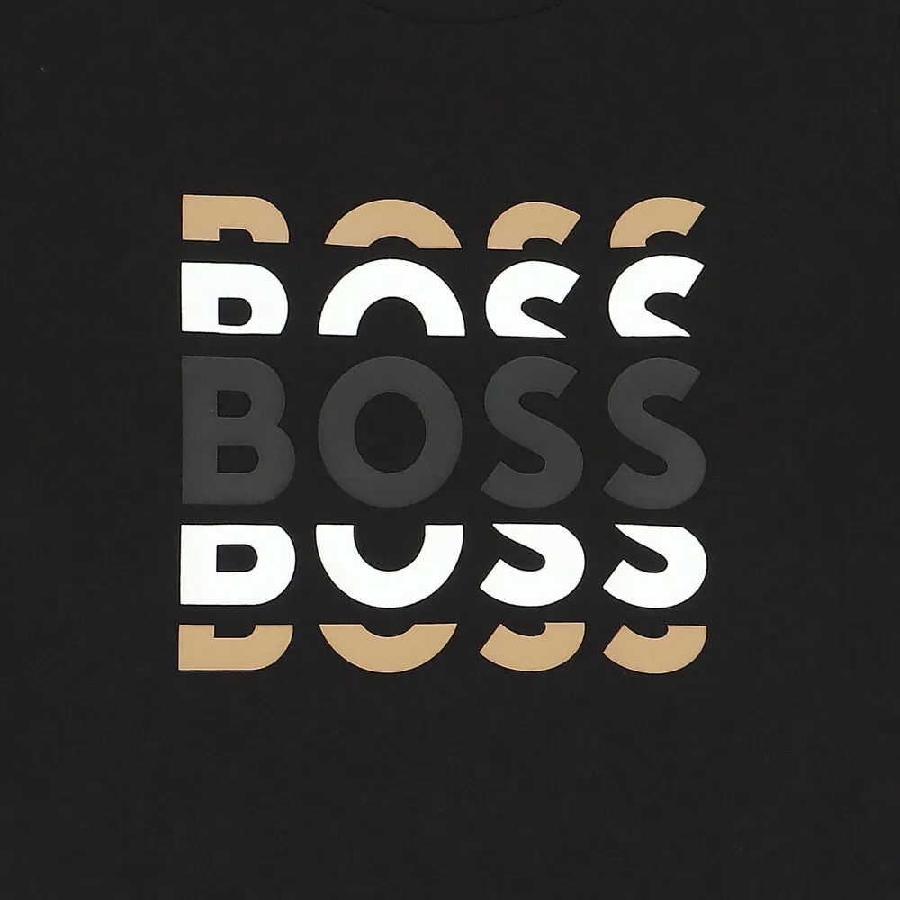 Hugo Boss Kids Multi-Logo T-Shirt