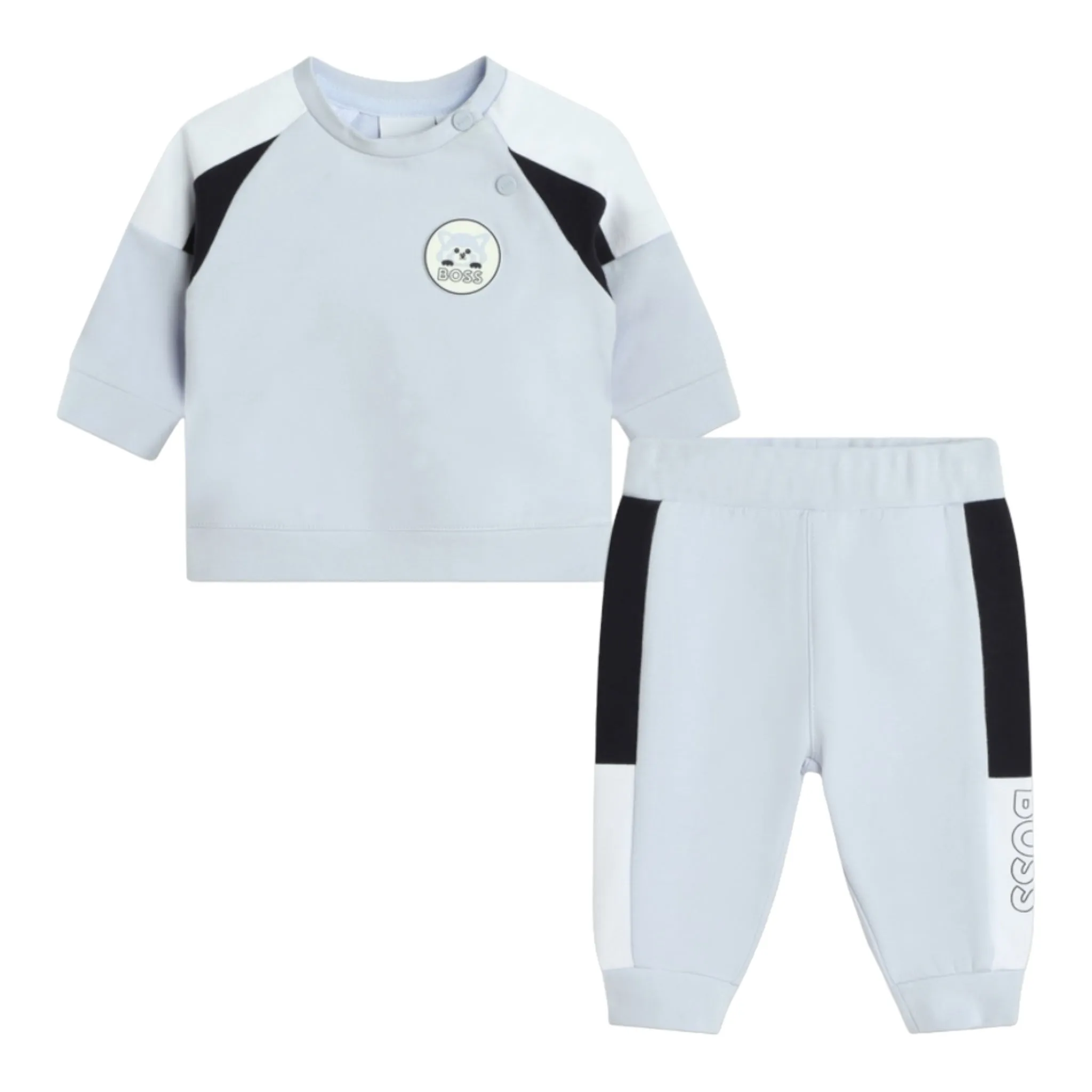 Hugo Boss Kids Toddler's Contrast Panel 2PC Sweatsuit