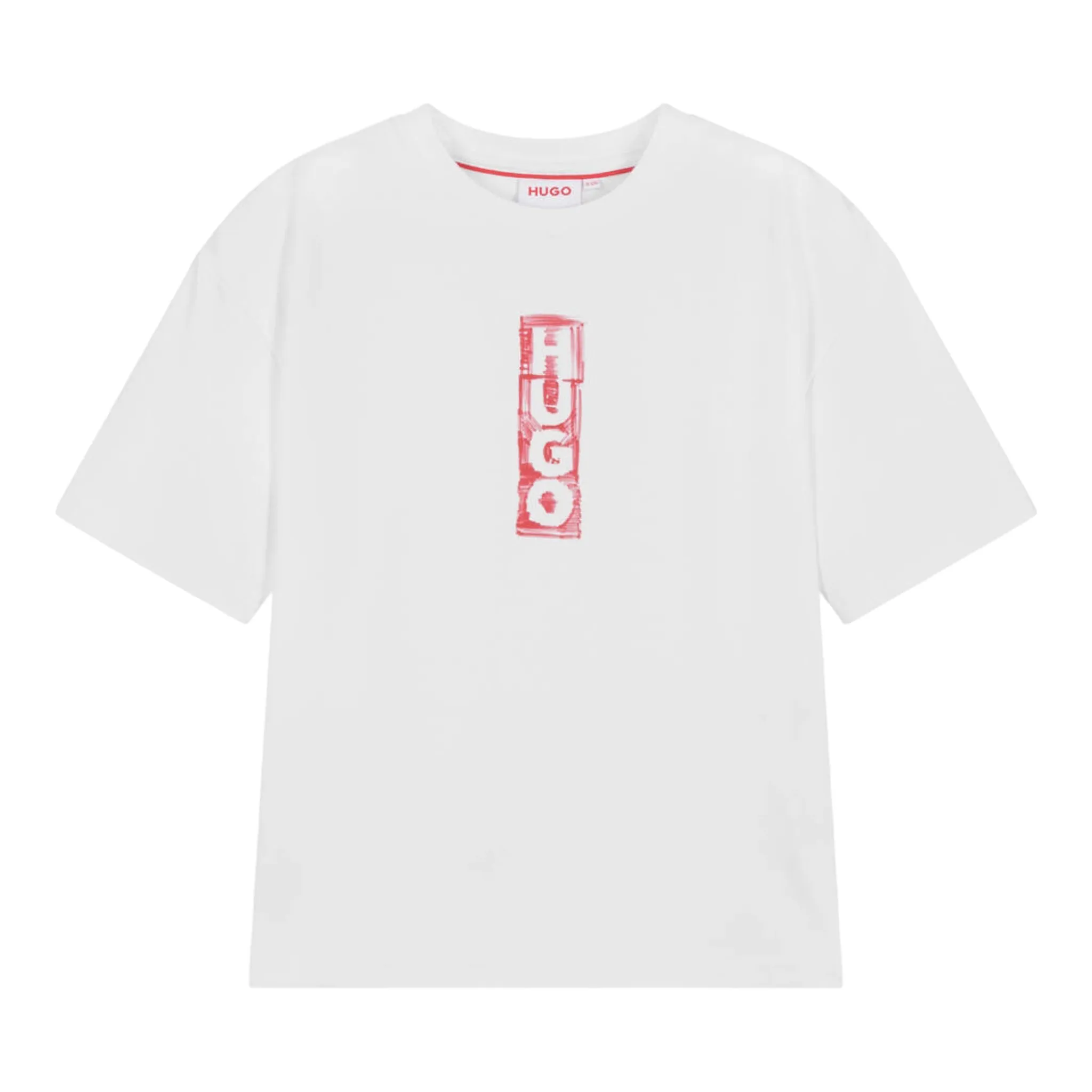 HUGO by Hugo Boss Kids Distressed Logo T-Shirt