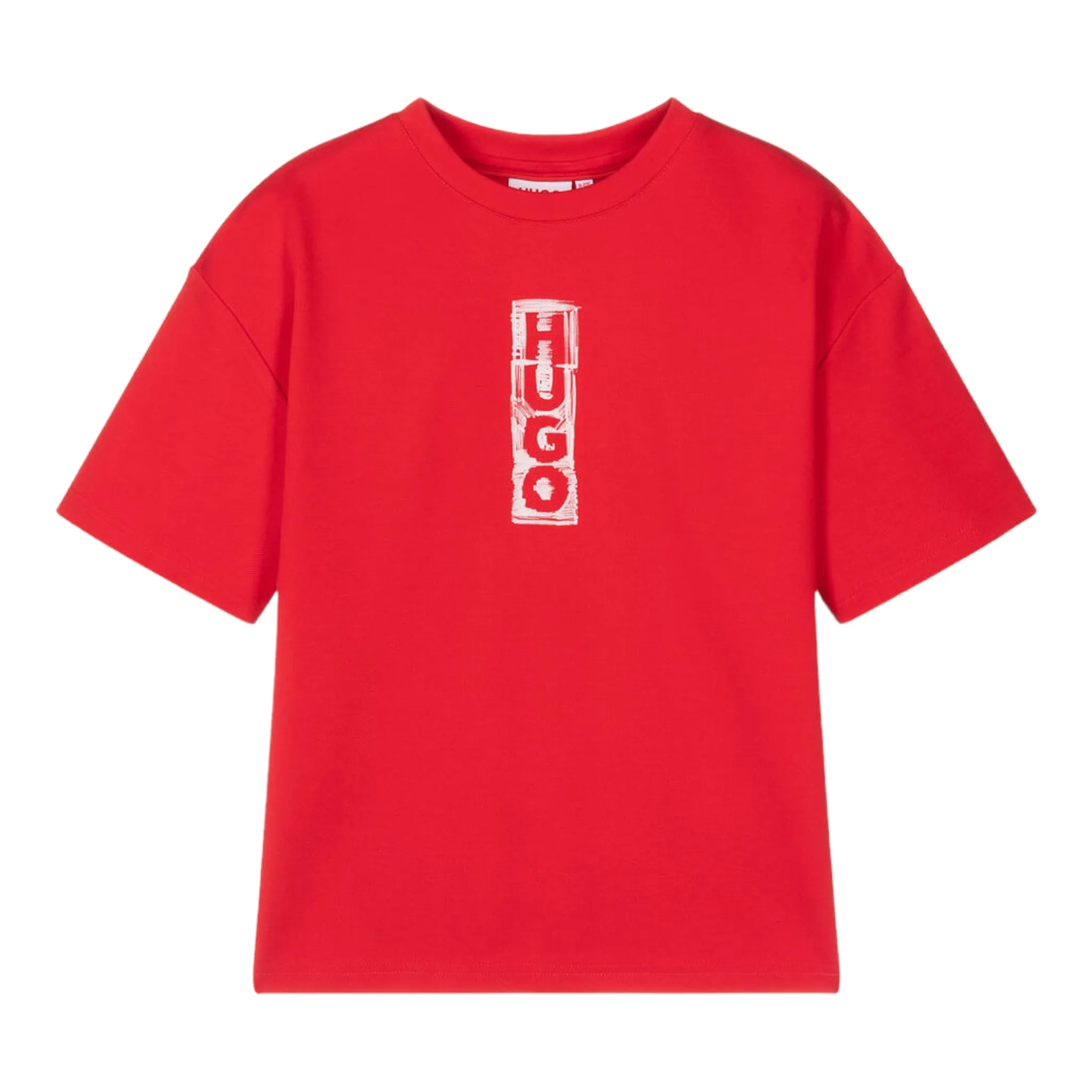 HUGO by Hugo Boss Kids Distressed Logo T-Shirt