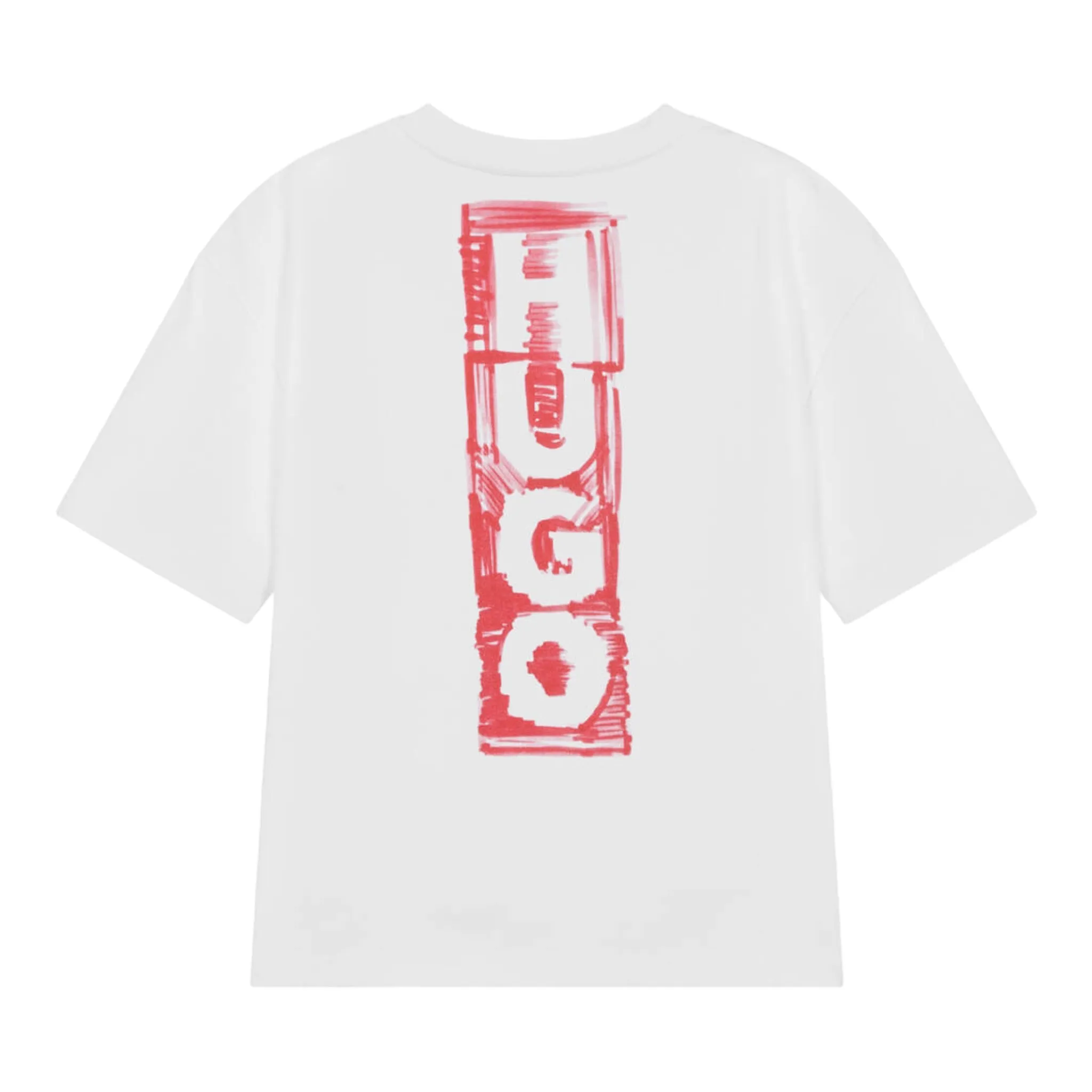 HUGO by Hugo Boss Kids Distressed Logo T-Shirt