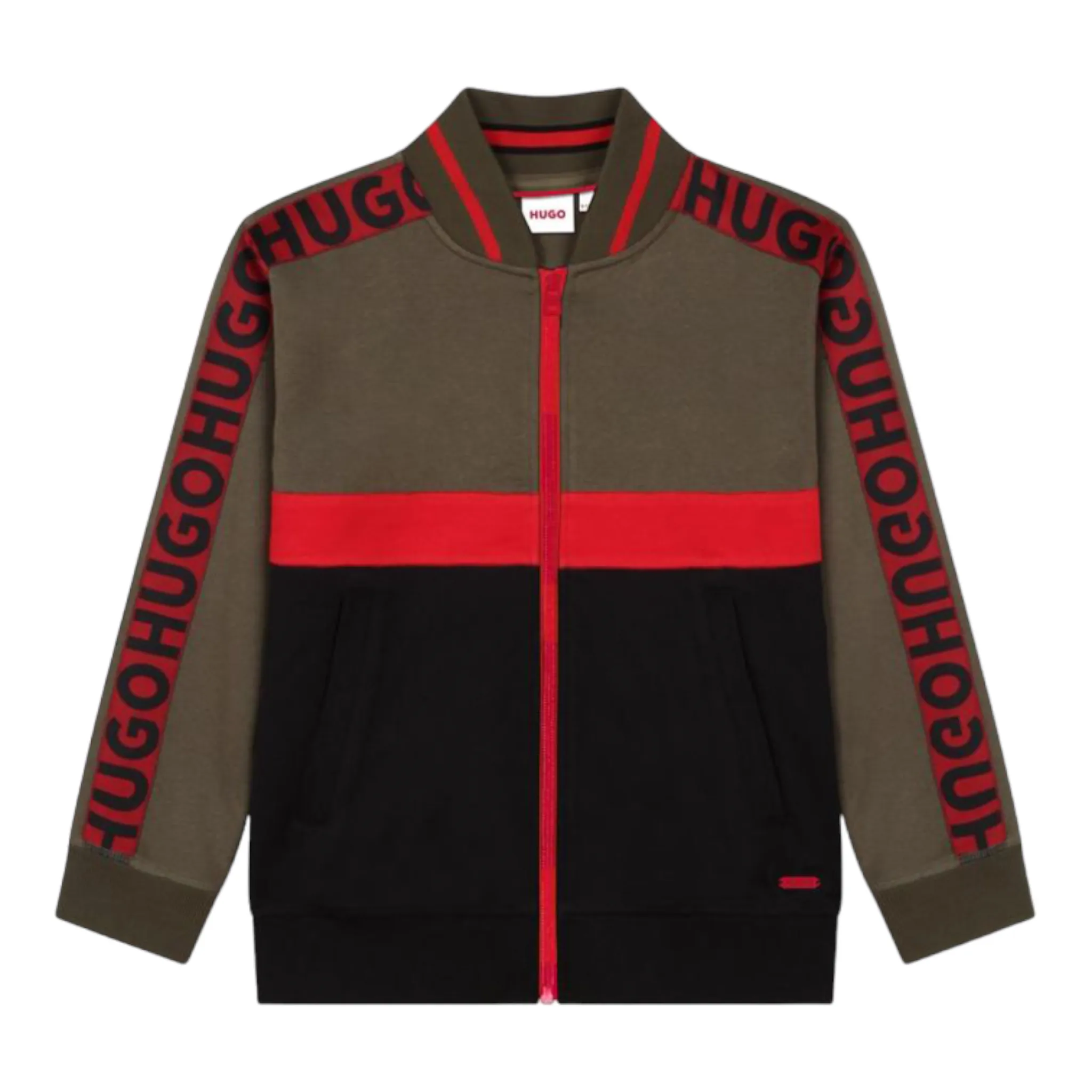 HUGO by Hugo Boss Kids Piqué Logo Track Jacket