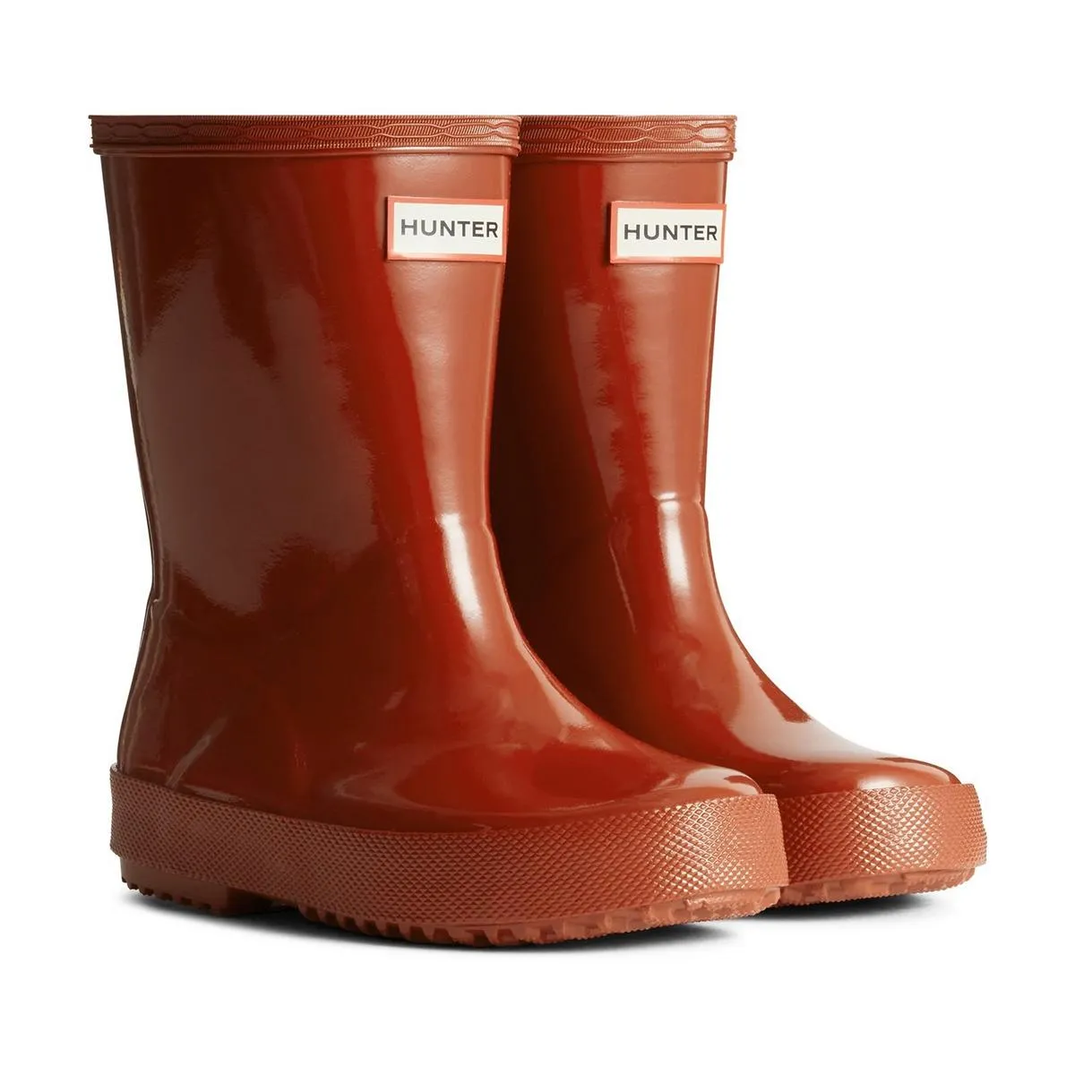 Hunter Kids First (Gloss) Wellington Military Red