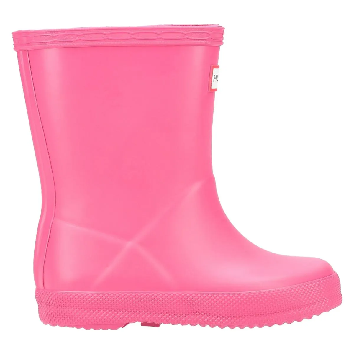 Hunter Kids First (Matte) Wellington Bright Pink