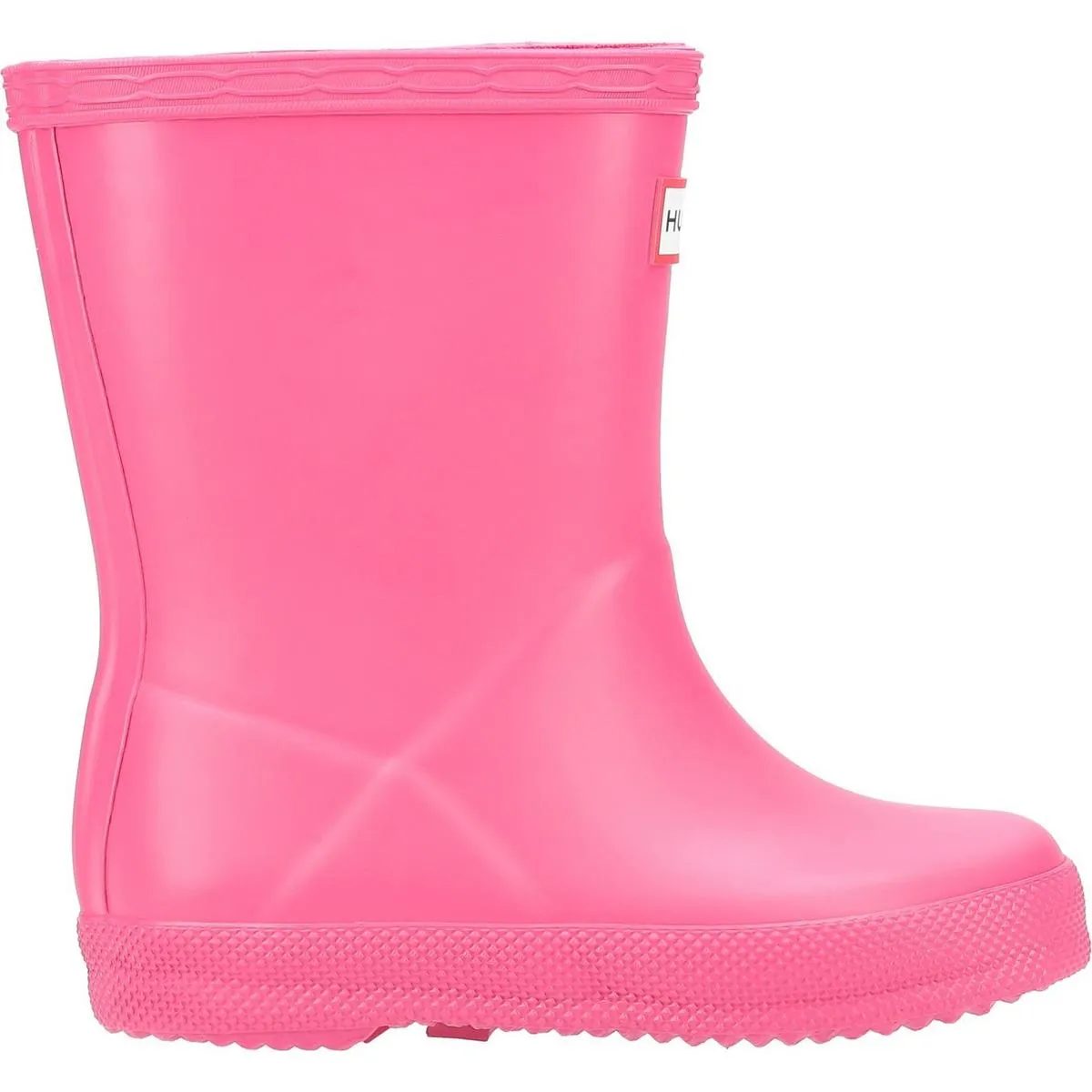 Hunter Kids First (Matte) Wellington Bright Pink