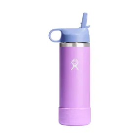 HYDRO FLASK KIDS WIDE MOUTH WATER 18OZ ANEMONE