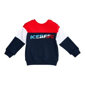 Iceberg Kids Color Block Sweatshirt