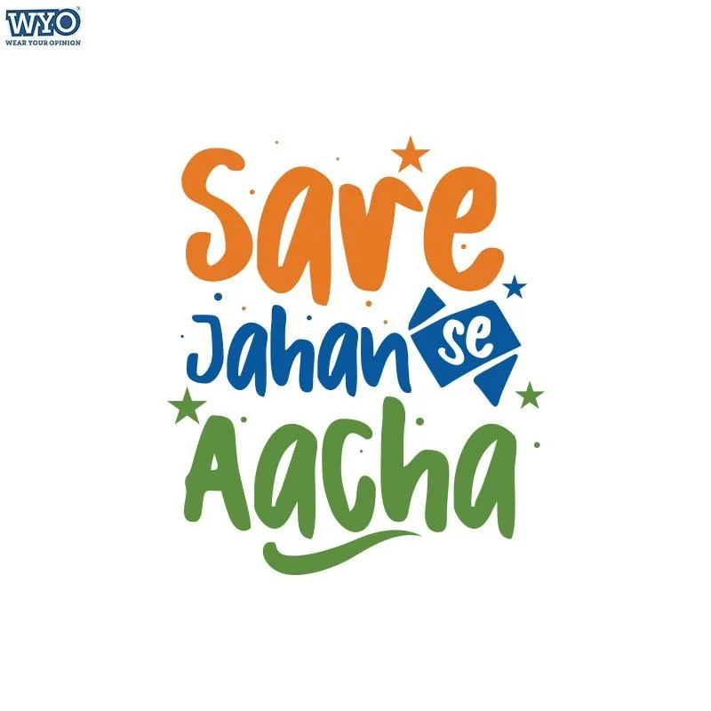 Jahan Se Aacha Kids T-Shirt