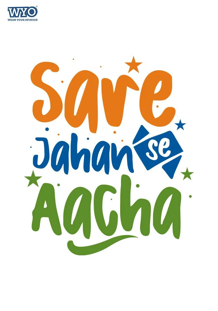 Jahan Se Aacha Kids T-Shirt