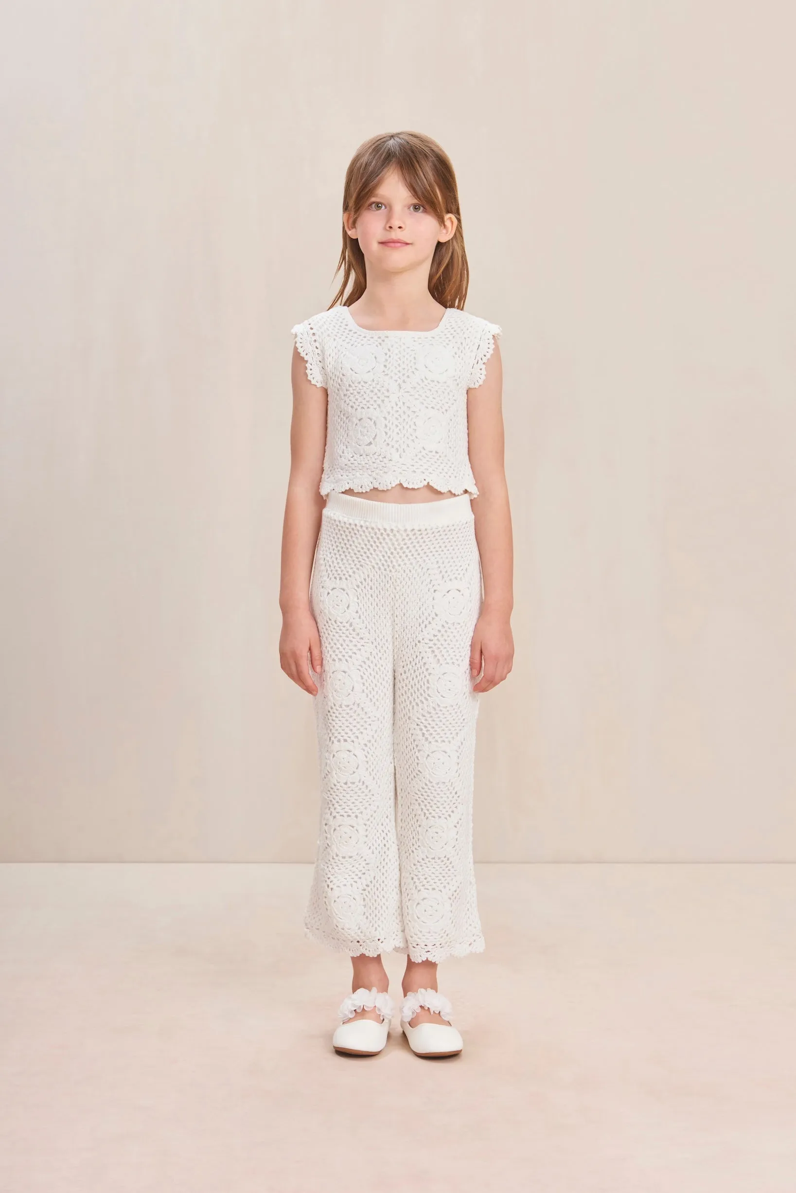 JANA KIDS TOP - OFF WHITE