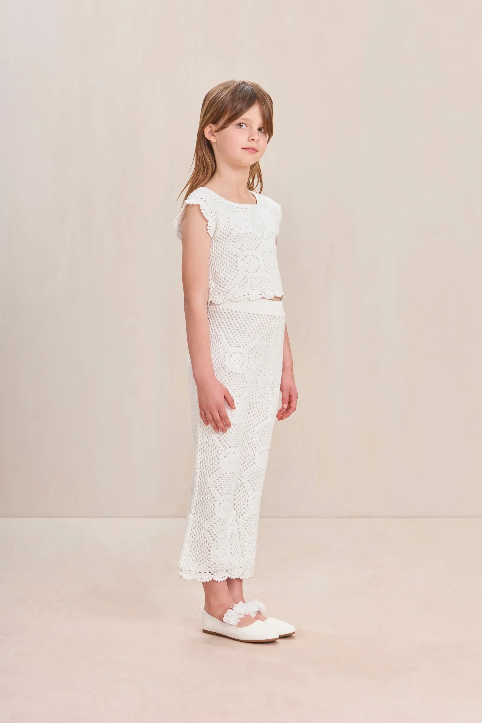 JANA KIDS TOP - OFF WHITE