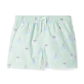 Janie and Jack Printed Swim Shorts (Toddler/Little Kids/Big Kids)