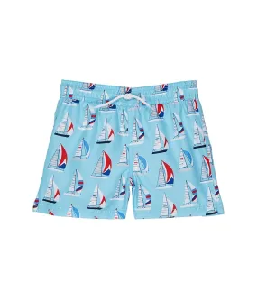 Janie and Jack Printed Swim Trunks (Toddler/Little Kids/Big Kids)