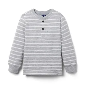 Janie and Jack Stripe Henley (Toddler/Little Kids/Big Kids)