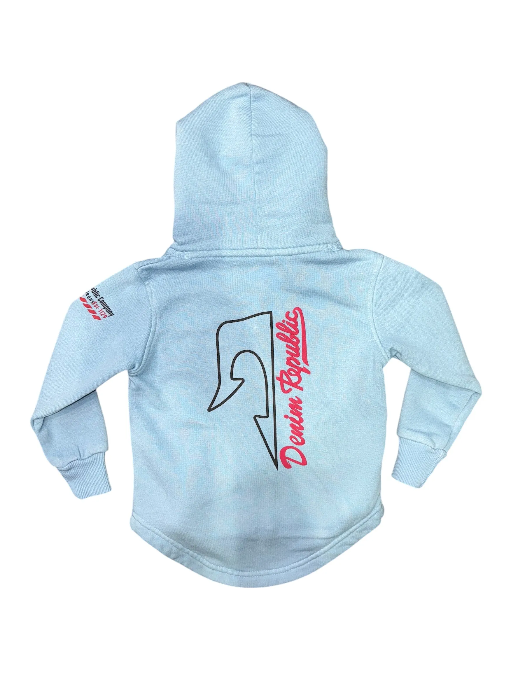 JAY-14 Kids Zip Hoodie Sky