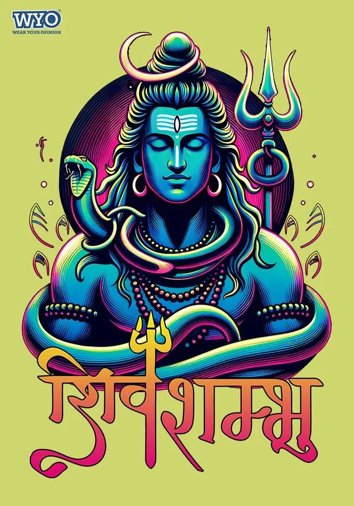 Jay Shiv Shambhu Senior Kids T-Shirt